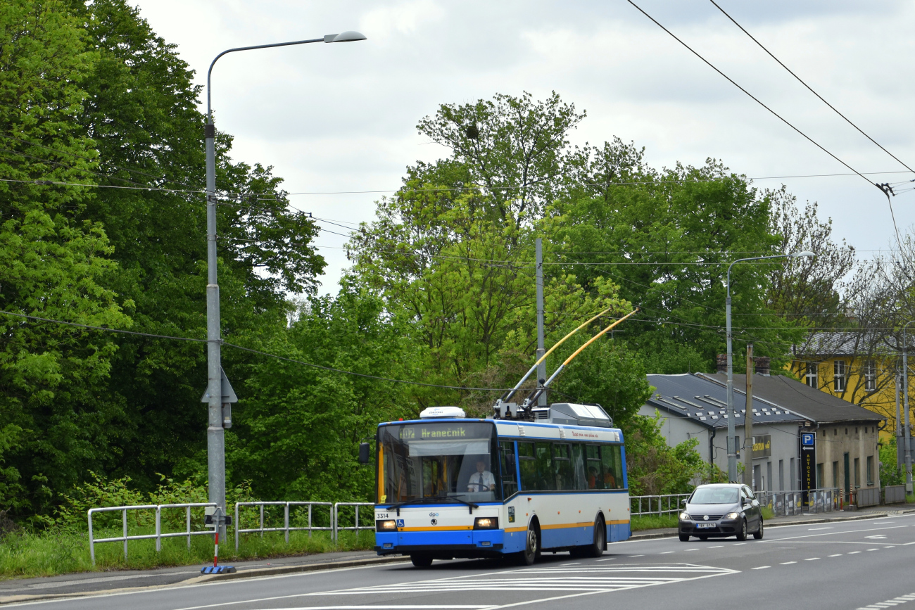 Острава, Škoda 21Tr № 3314