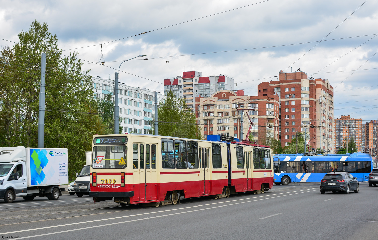 Санкт-Петербург, ЛВС-86К № 7088 Санкт-Петербург, ЛВС-86К № 7088
