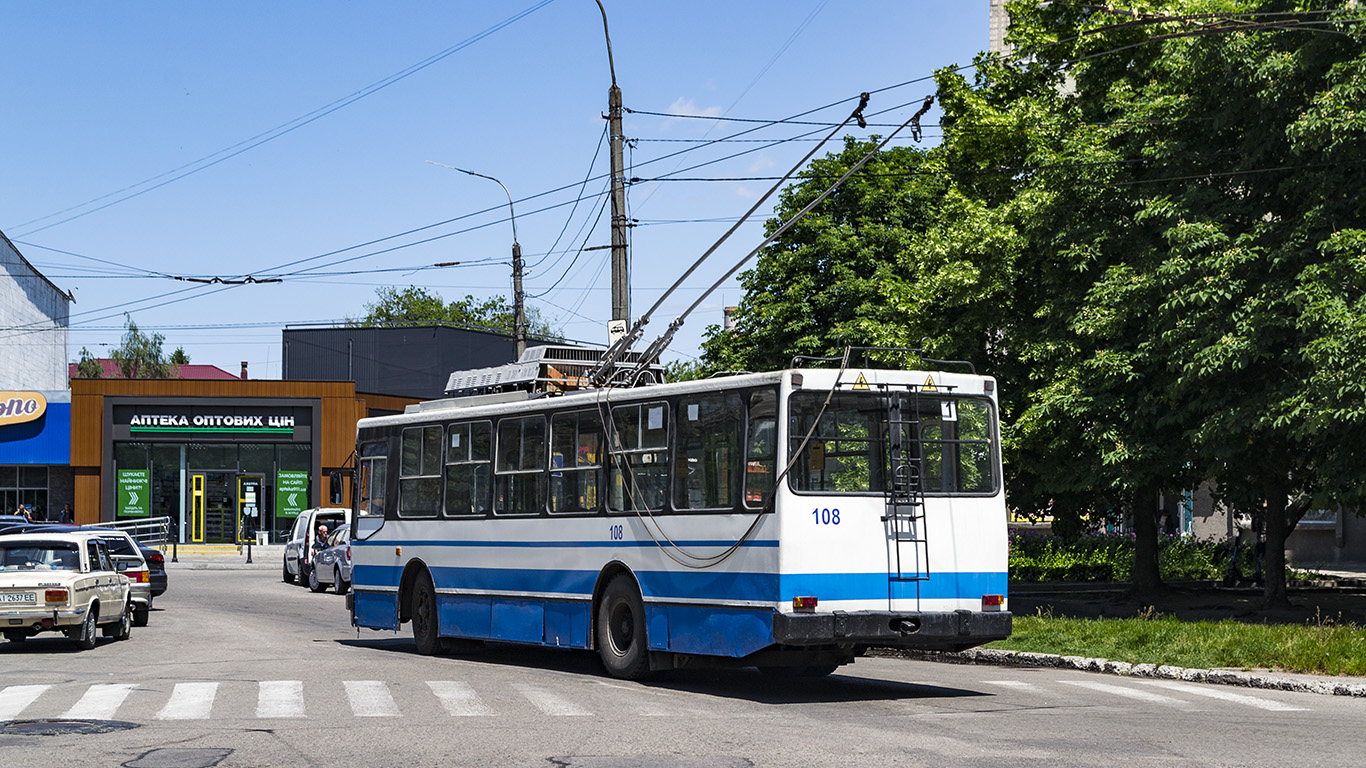 Белая Церковь, ЮМЗ Т2 № 108 Белая Церковь, ЮМЗ Т2 № 108