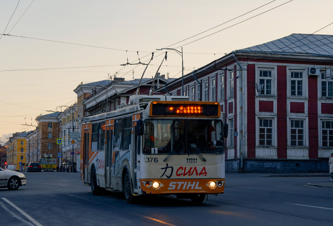 Петрозаводск, ЗиУ-682Г-016.02 (обр. 2013) № 376