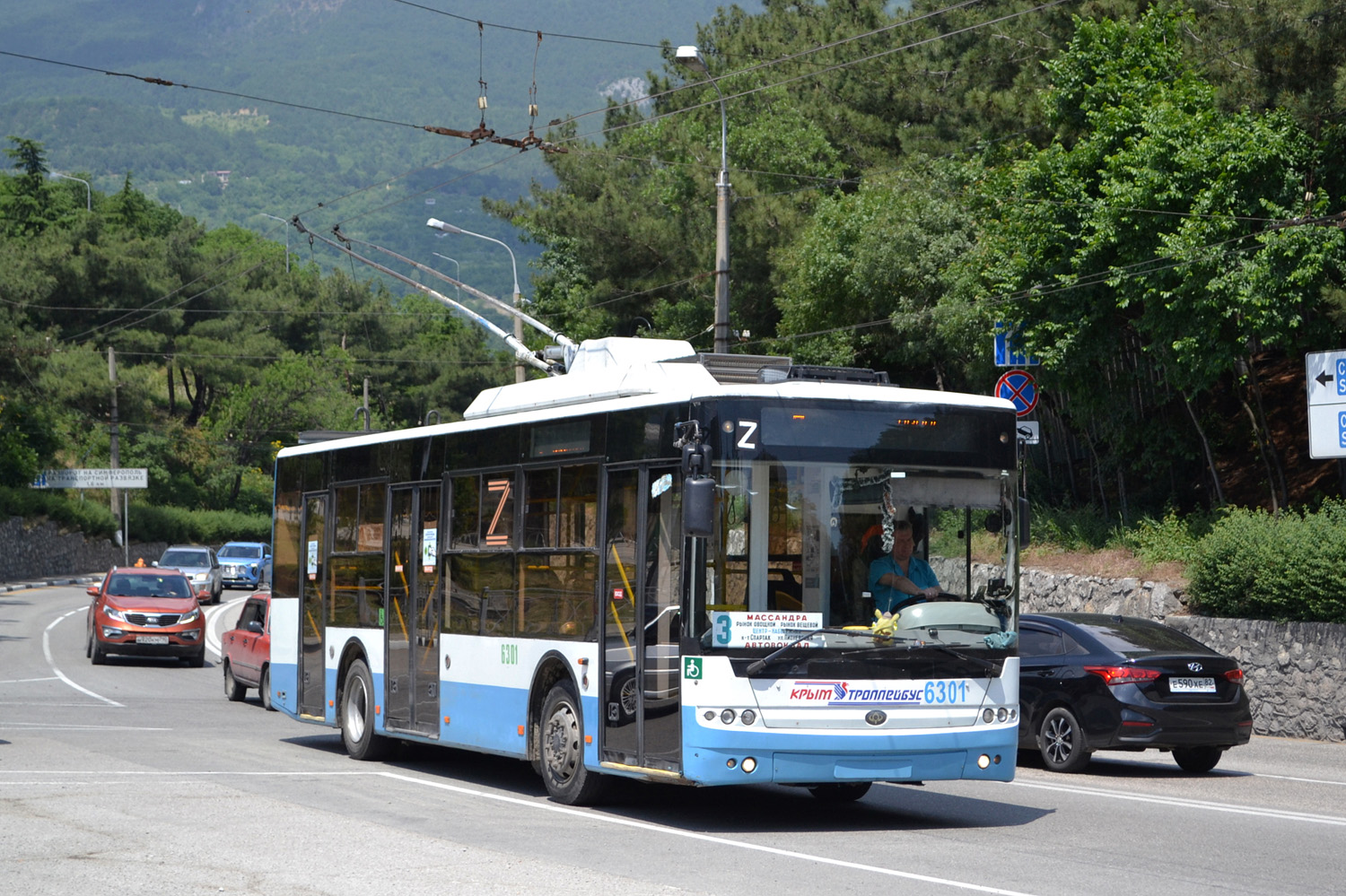 Крымский троллейбус, Богдан Т60111 № 6301