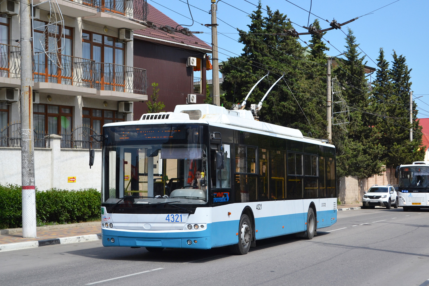 克里米亚无轨电车, Bogdan T70110 # 4321