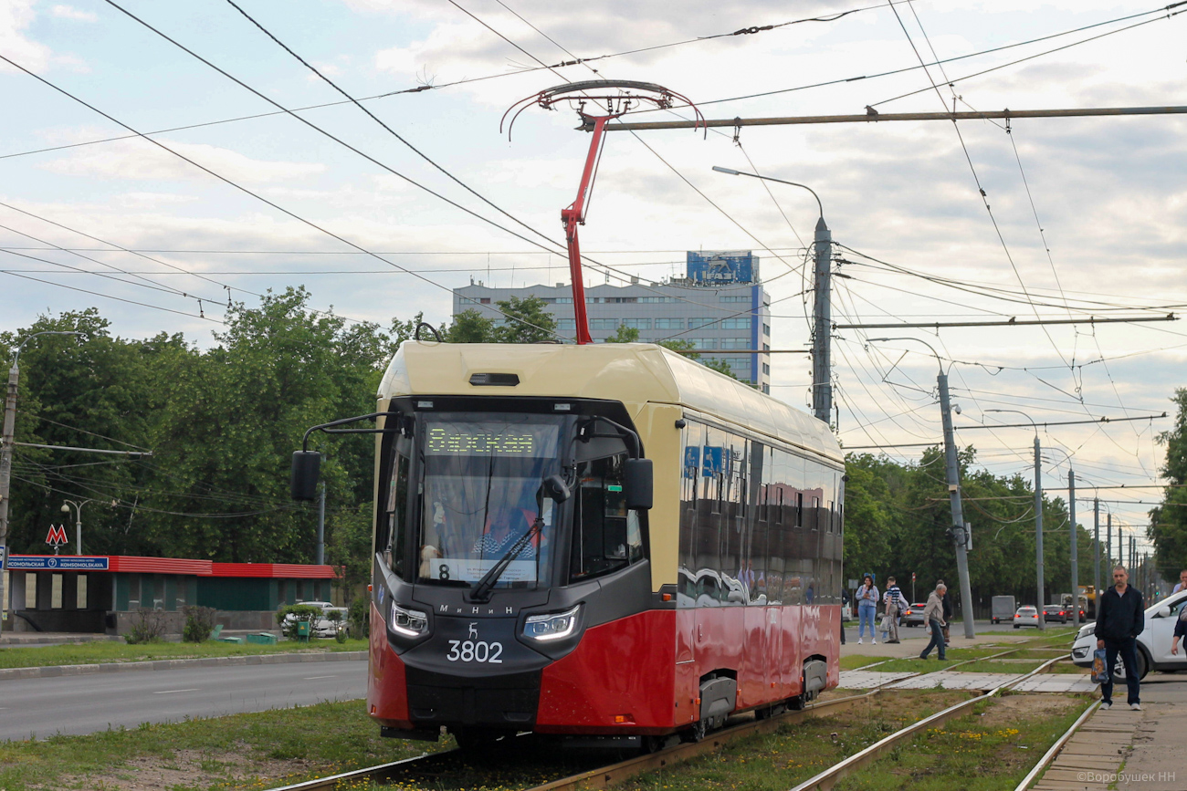 Нижний Новгород, БКМ Т811 «МиНиН» № 3802