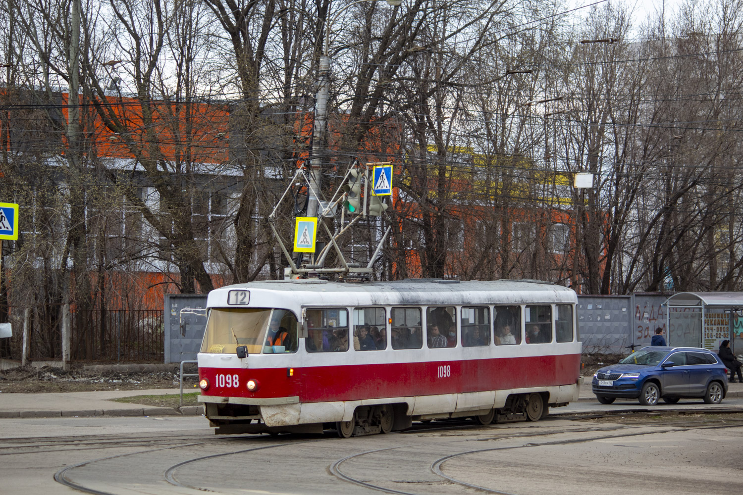 Самара, Tatra T3SU (двухдверная) № 1098