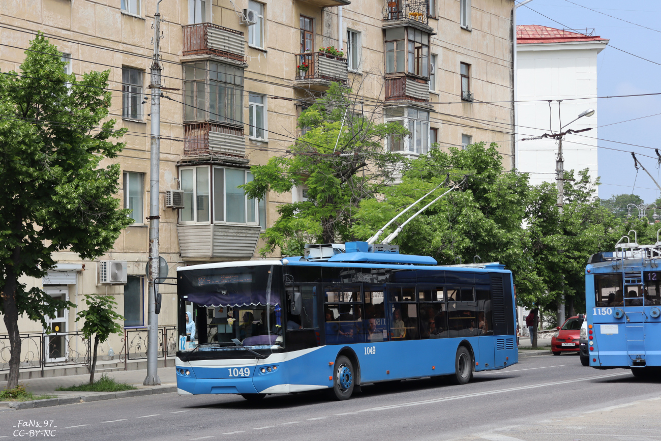 Севастополь, ЛАЗ E183A1 № 1049