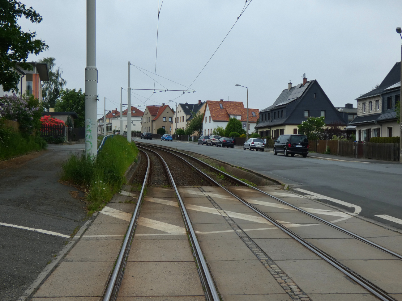 Плауэн — Трамвайные линии и инфраструктура