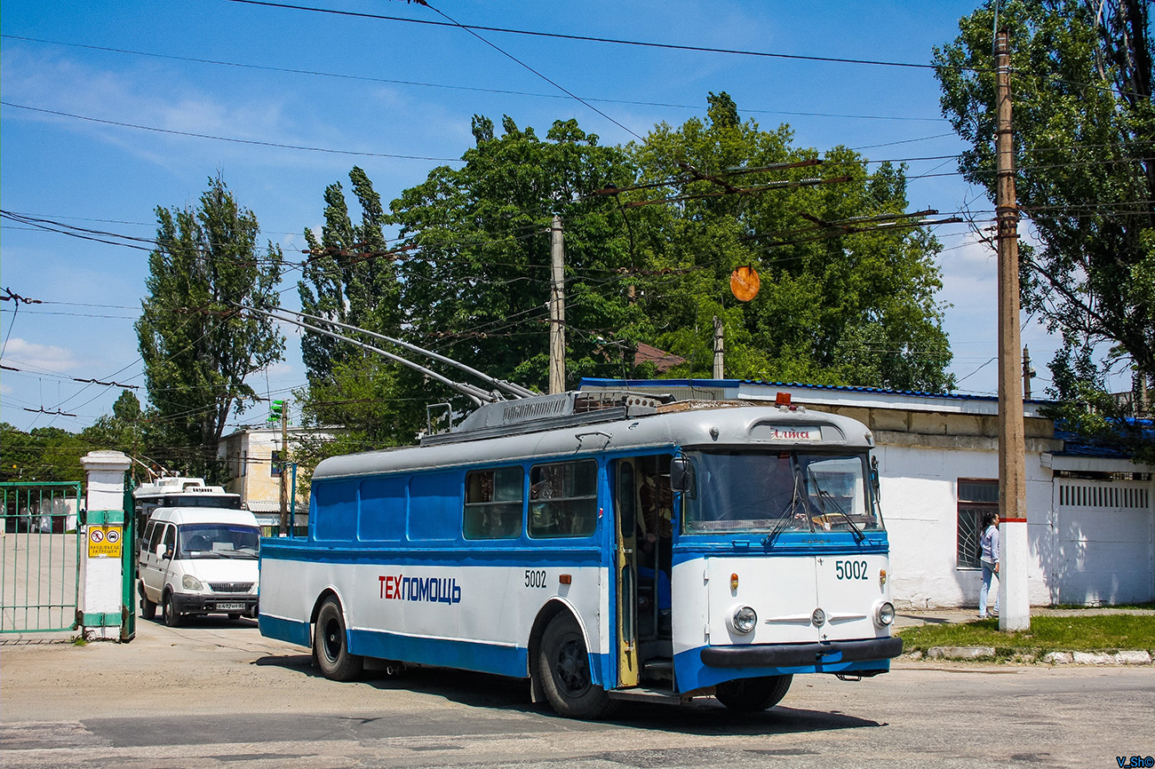 Крымский троллейбус, Škoda 9Tr10 № 5002