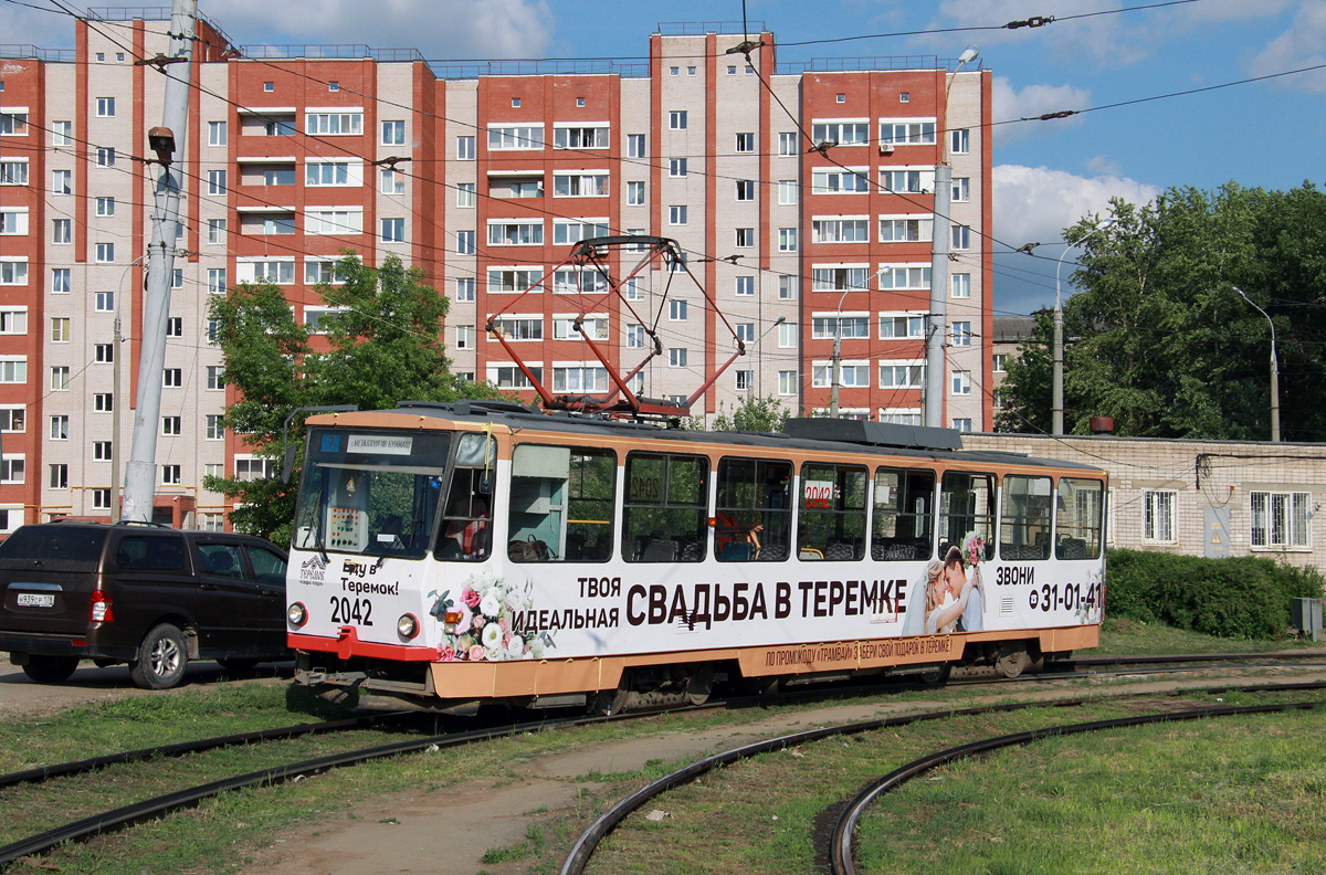 Ижевск, Tatra T6B5-RA № 2042