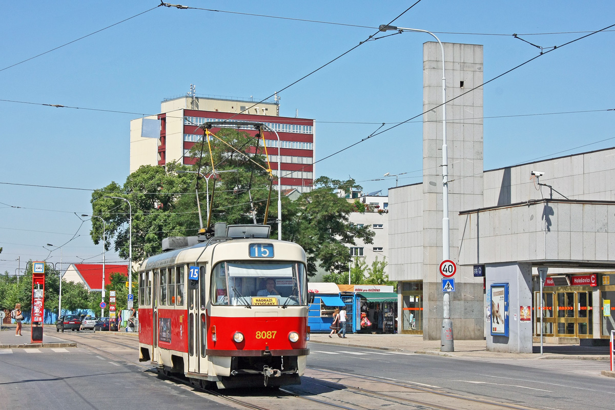 Прага, Tatra T3M2-DVC № 8087