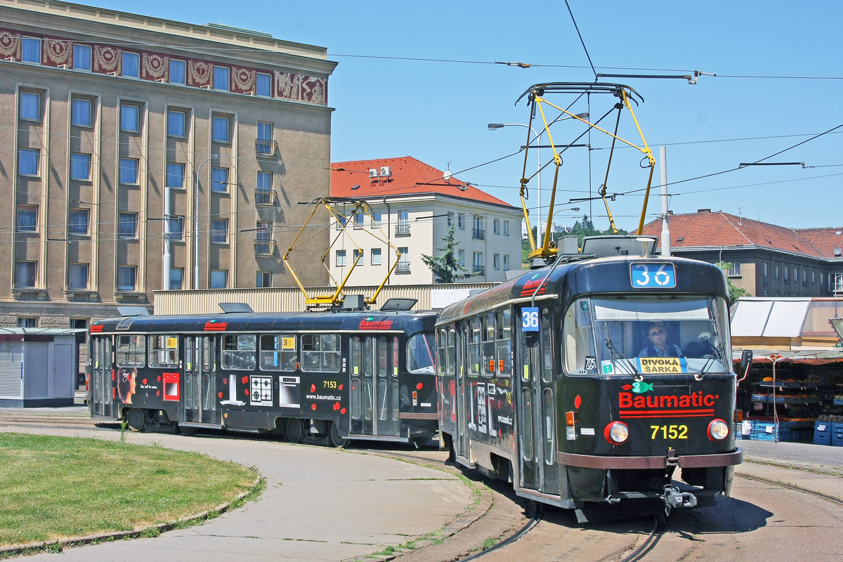 Прага, Tatra T3SUCS № 7152