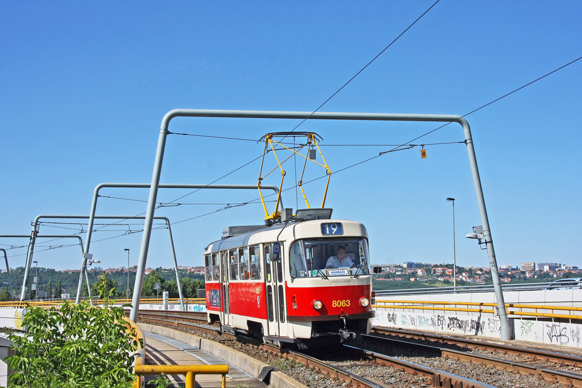 Прага, Tatra T3M2-DVC № 8063 Прага, Tatra T3M2-DVC № 8063