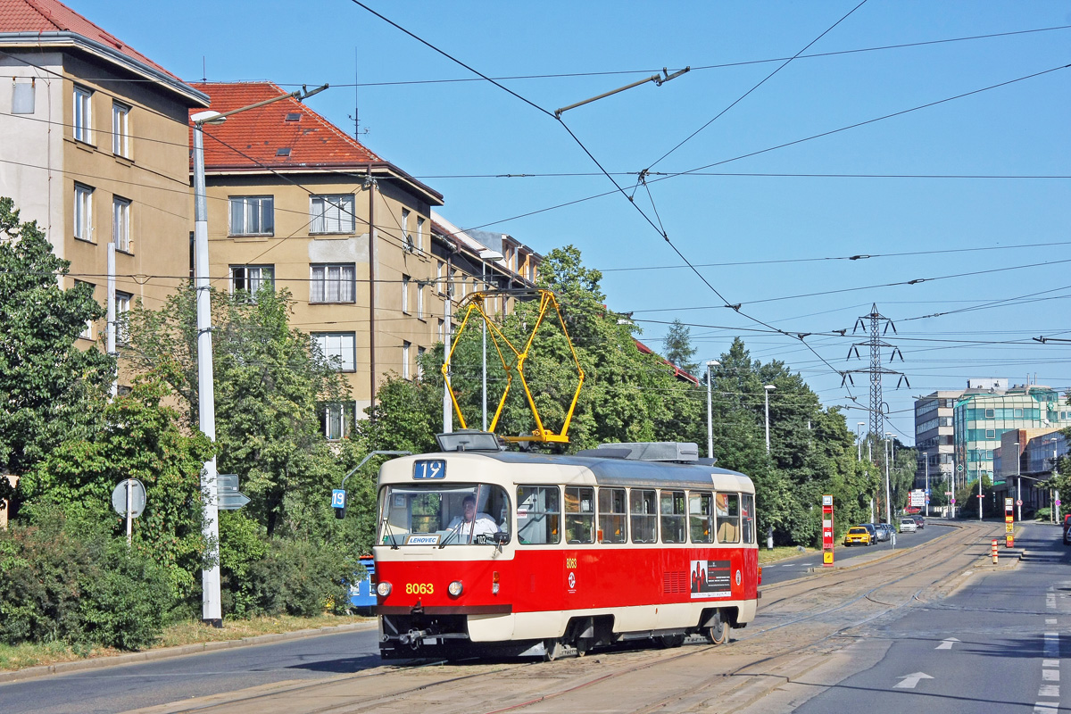 Прага, Tatra T3M2-DVC № 8063 Прага, Tatra T3M2-DVC № 8063