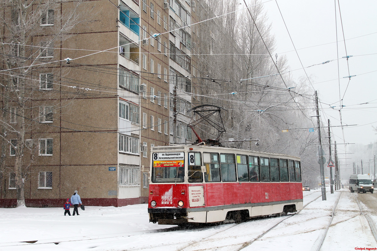 Саратов, 71-605 (КТМ-5М3) № 2214