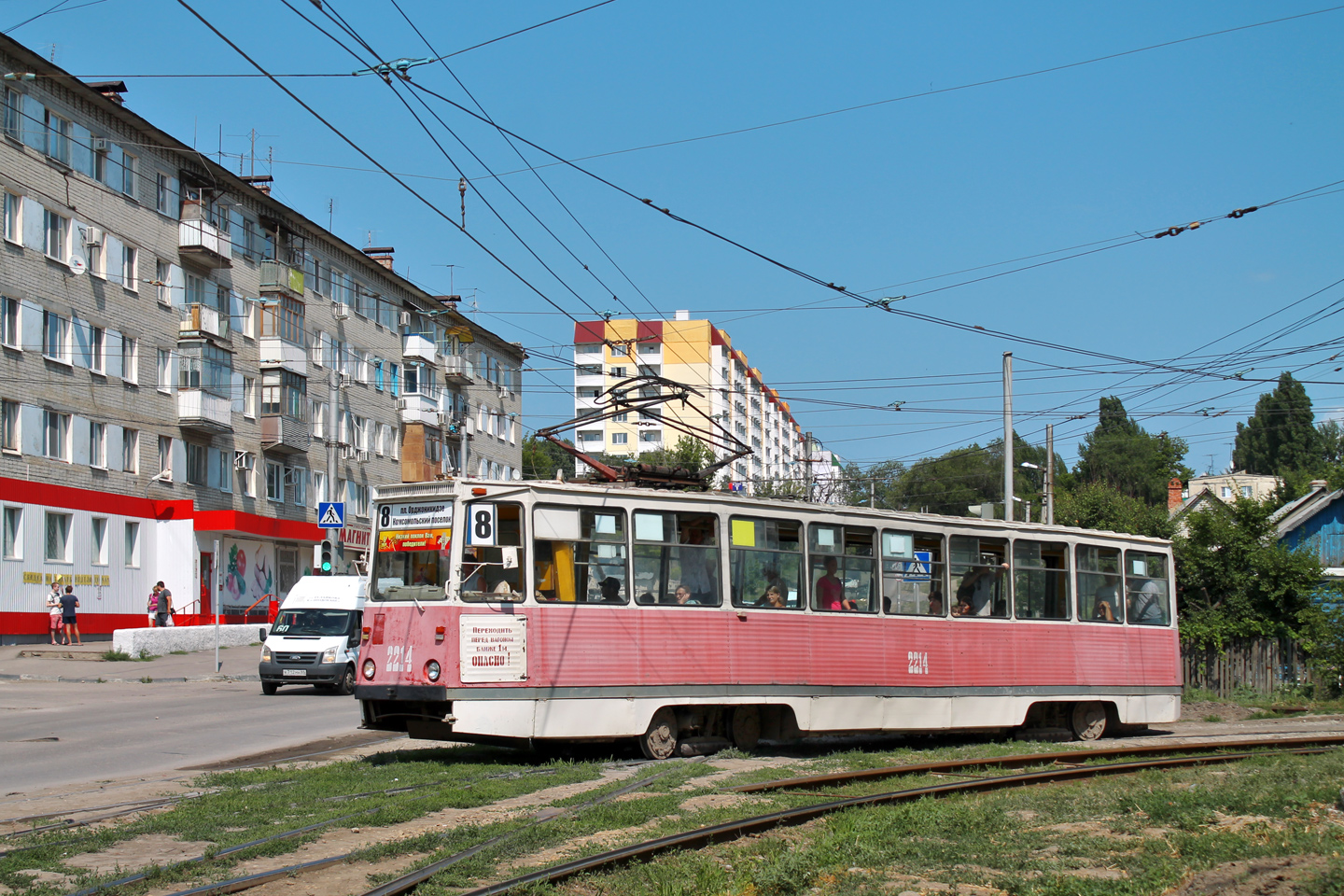 Саратов, 71-605 (КТМ-5М3) № 2214