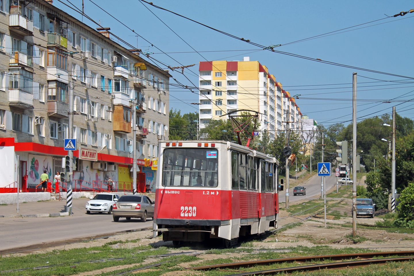 Саратов, 71-605 (КТМ-5М3) № 2230