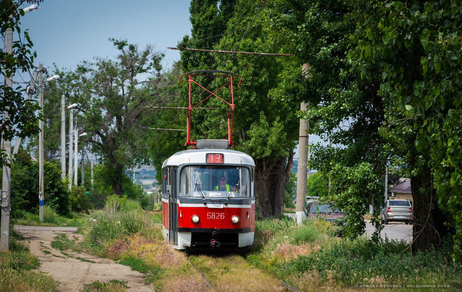 Волгоград, Tatra T3SU № 5826