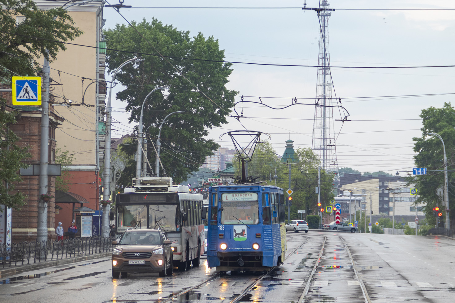 Иркутск, 71-605 (КТМ-5М3) № 183