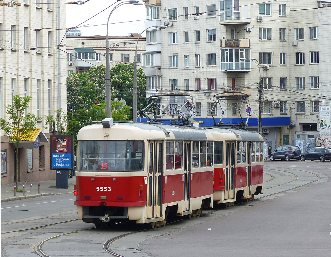 Киев, Tatra T3SUCS № 5553