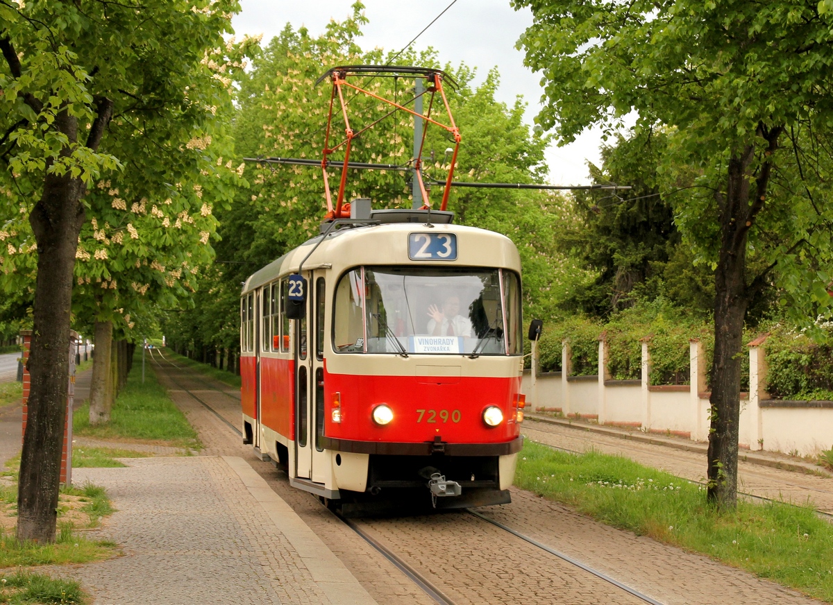 Прага, Tatra T3SUCS № 7290