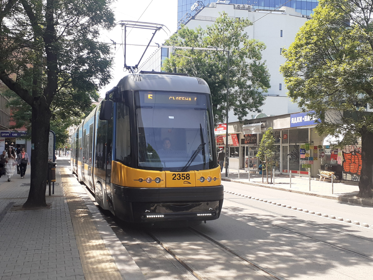 Sofia, PESA Swing 122NaSF2-3 č. 2358 Sofia, PESA Swing 122NaSF2-3 č. 2358