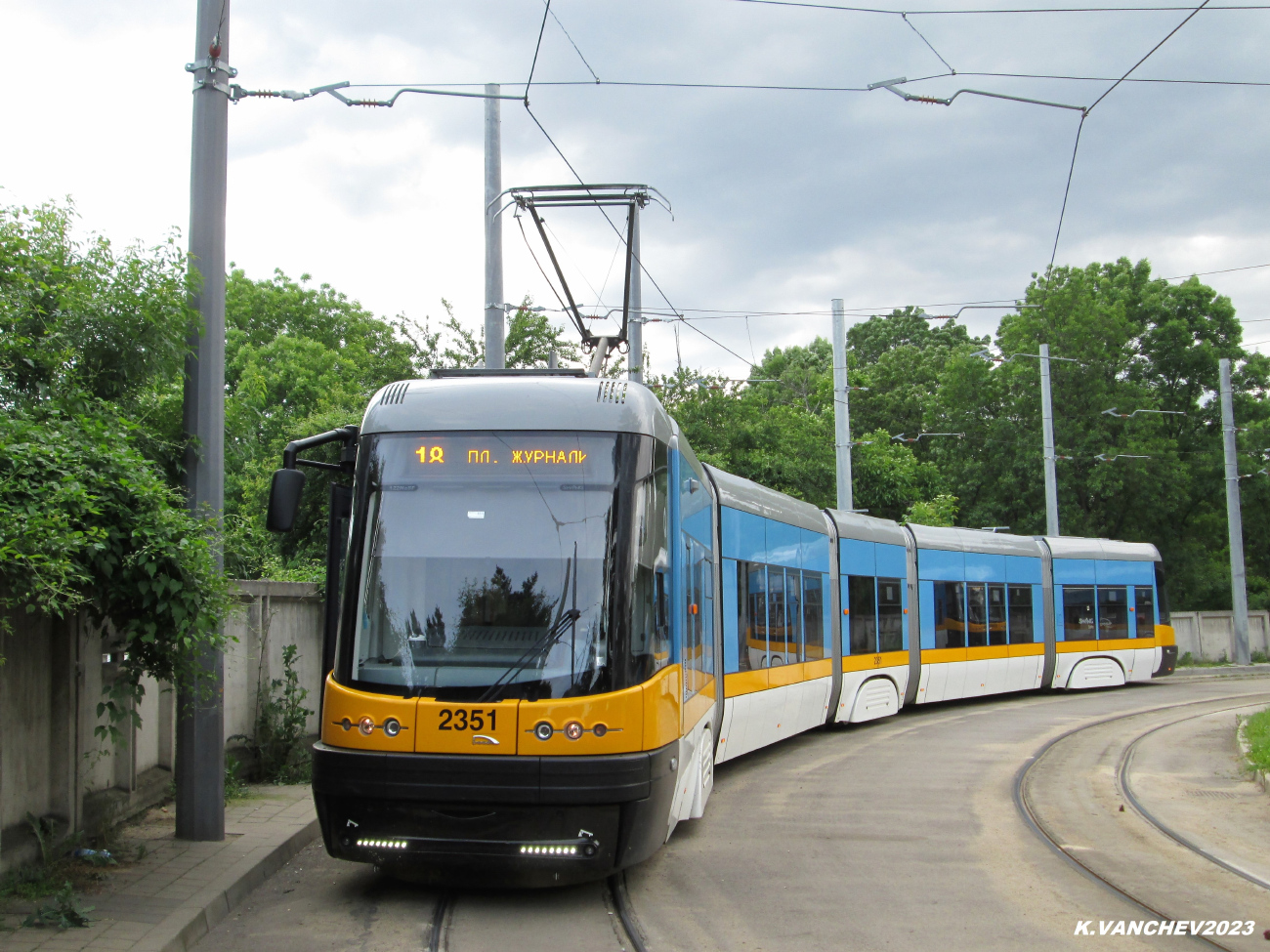 София, PESA Swing 122NaSF2-3 № 2351 София, PESA Swing 122NaSF2-3 № 2351