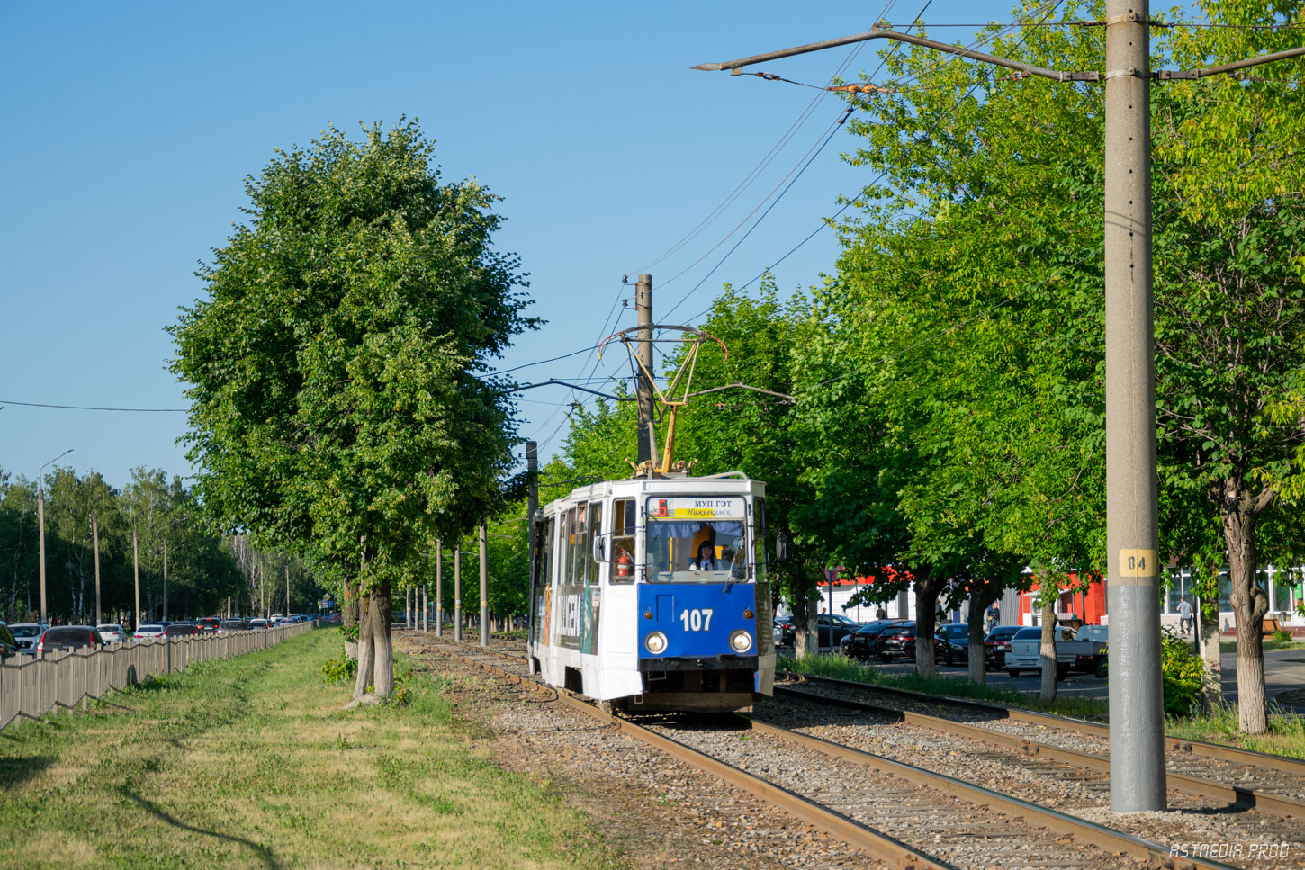 Нижнекамск, 71-605 (КТМ-5М3) № 107