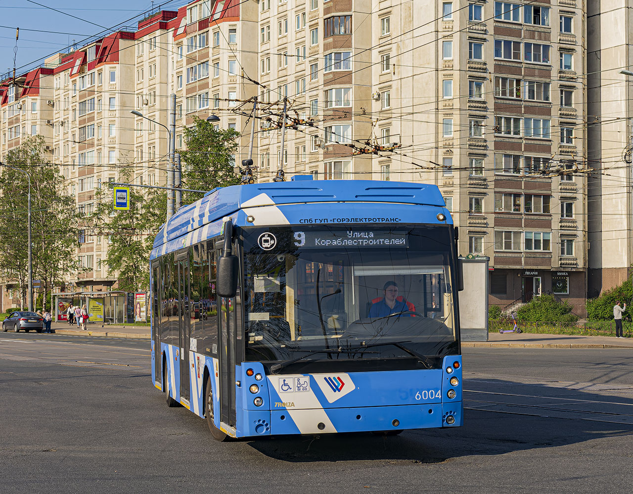 Санкт-Петербург, Тролза-5265.02 «Мегаполис» № 6004