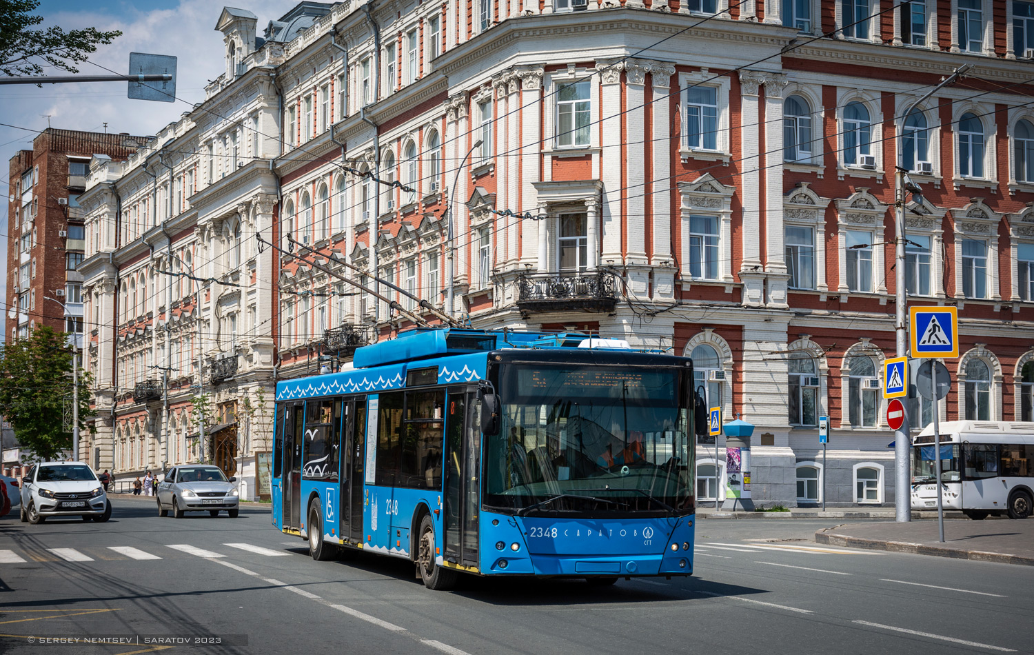 Саратов, СВАРЗ-МАЗ-6275 № 2348