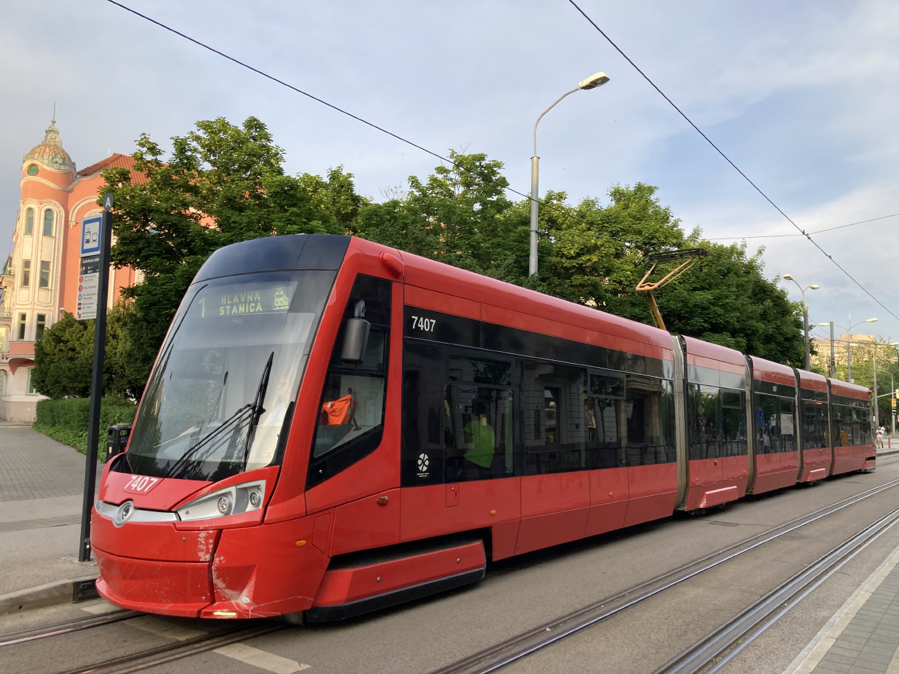 Братислава, Škoda 29T ForCity Plus № 7407