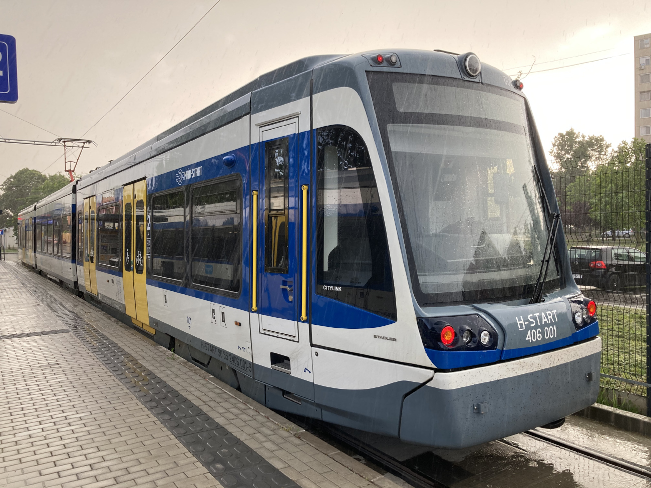 Сегед, Stadler Citylink № 001 (406 001)