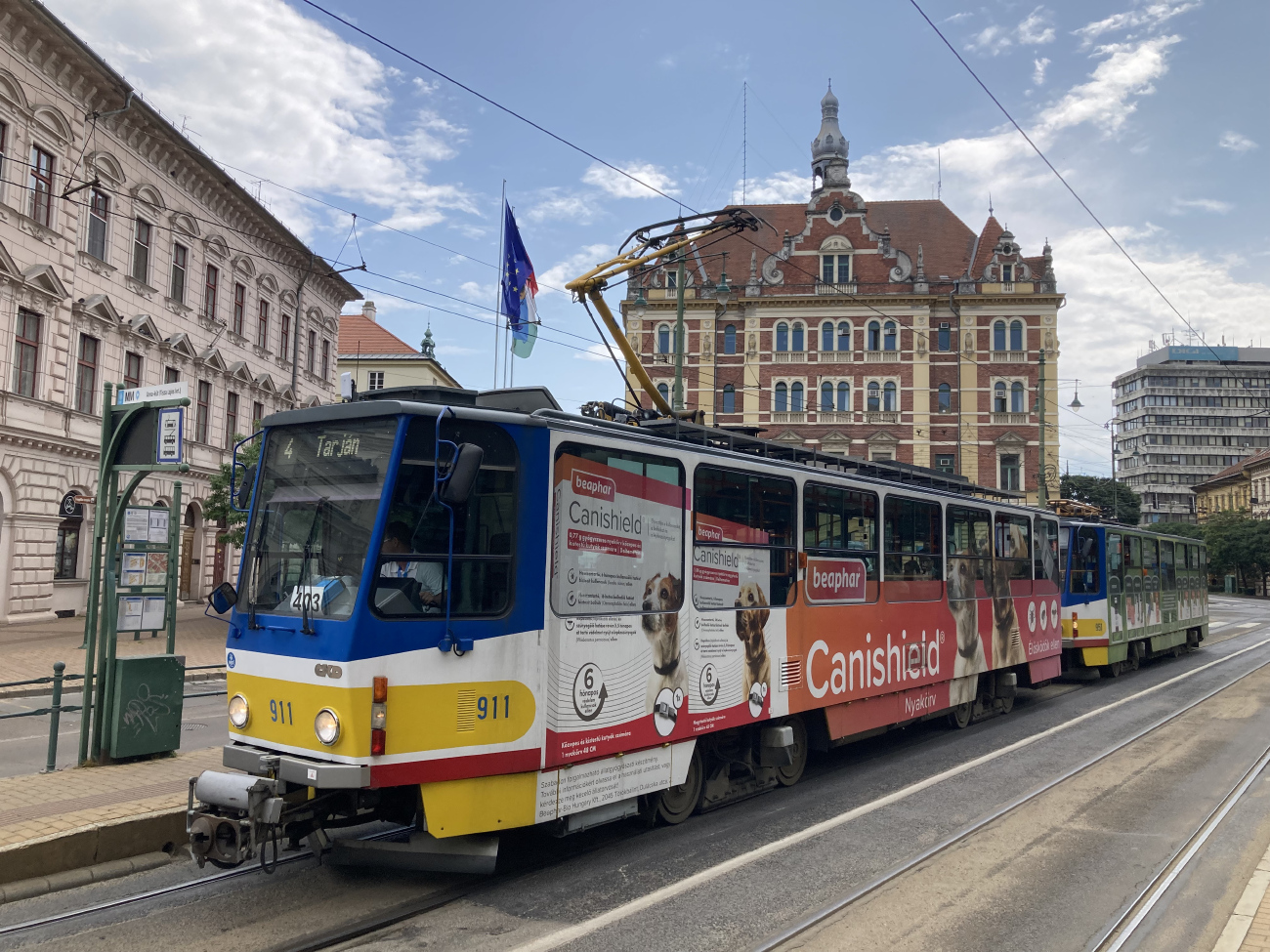 Сегед, Tatra T6A2 № 911