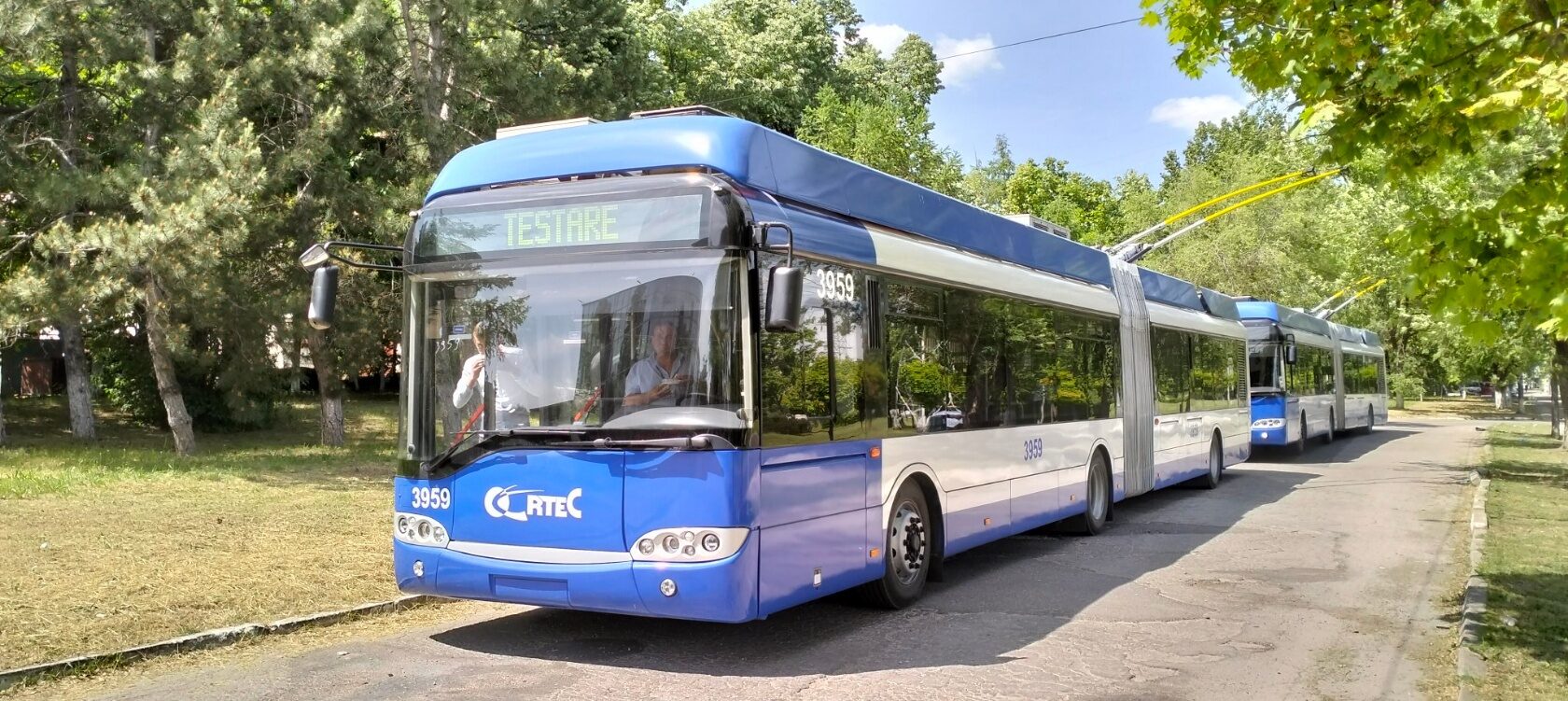 Кишинёв, Solaris Trollino II 18 AC № 3959