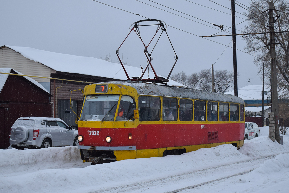 Барнаул, Tatra T3SU № 3022
