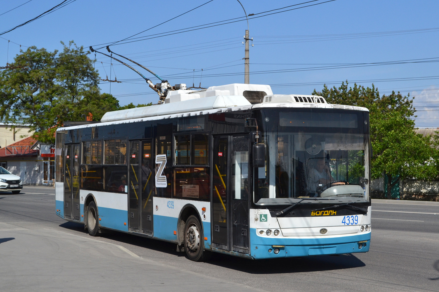 Крымский троллейбус, Богдан Т70110 № 4339