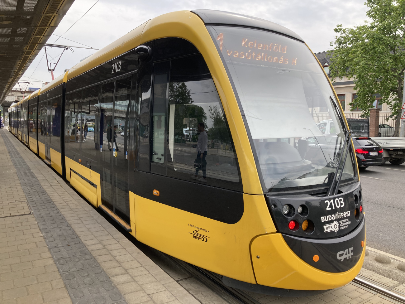 Budapeszt, CAF Urbos 3 Nr 2103