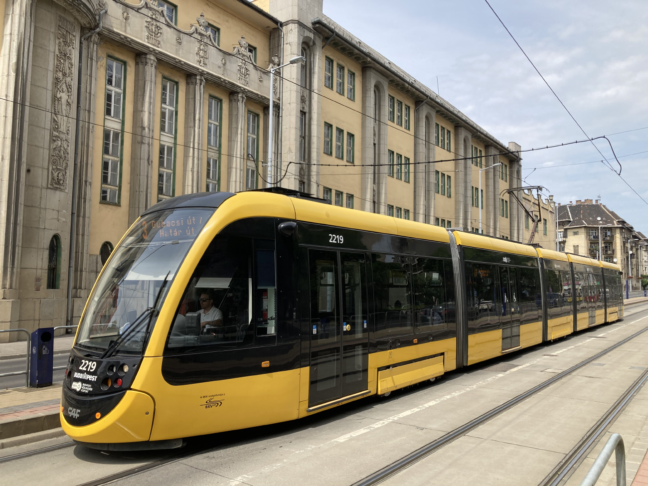 Будапешт, CAF Urbos 3 № 2219