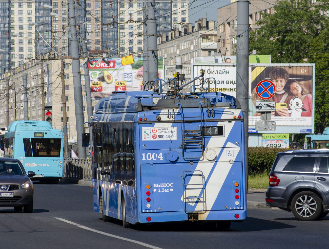 Санкт-Петербург, Тролза-5265.08 «Мегаполис» № 1004