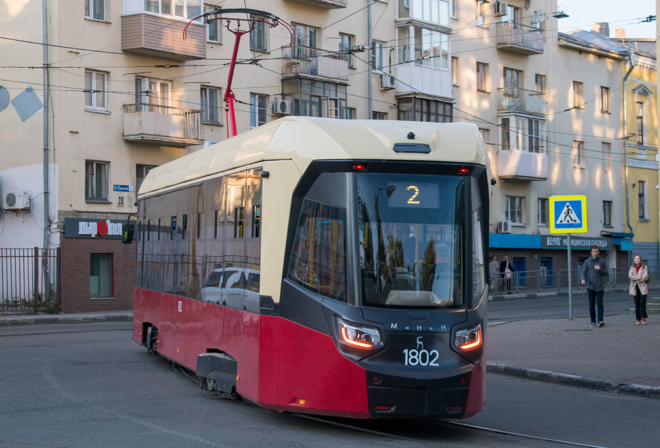 Нижний Новгород, БКМ Т811 «МиНиН» № 1802