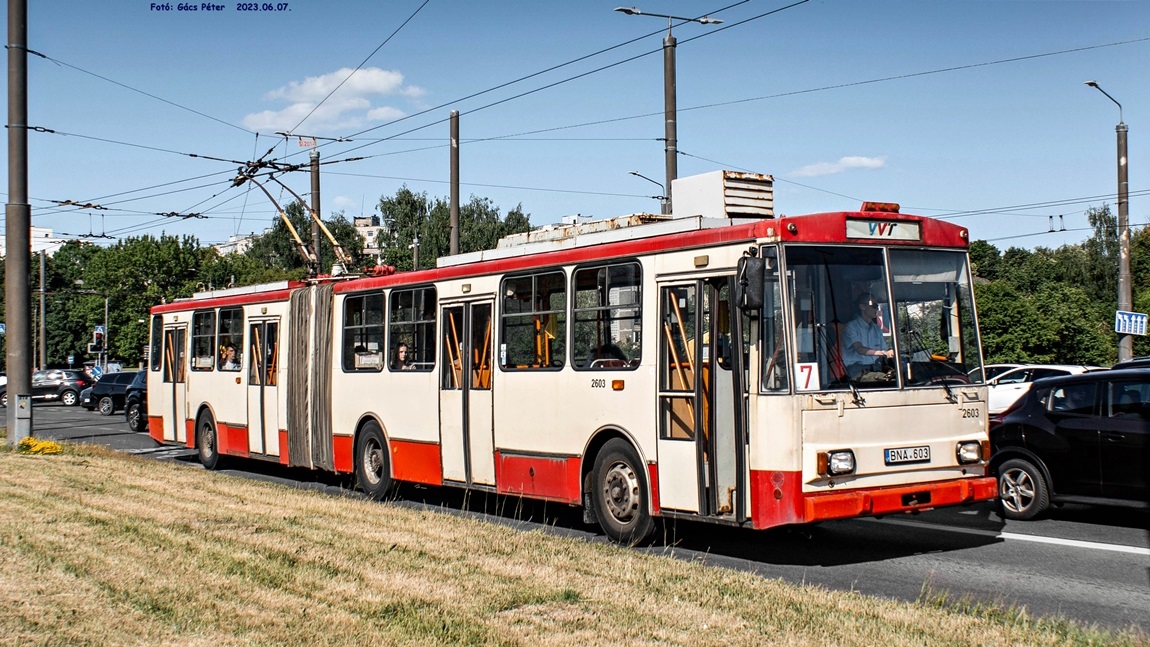 Vilnius, Škoda 15Tr03/6 nr. 2603