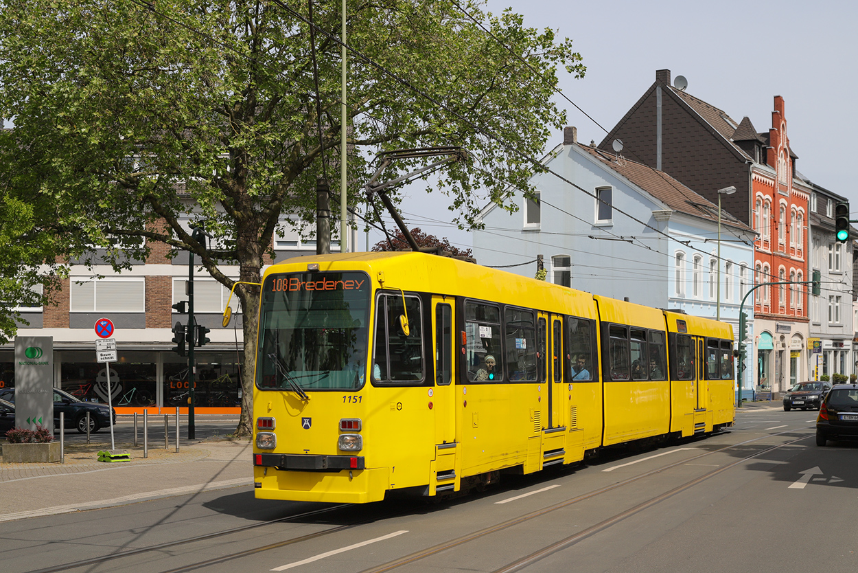 Эссен – Мюльхайм-ан-дер-Рур, Duewag M8C № 1151