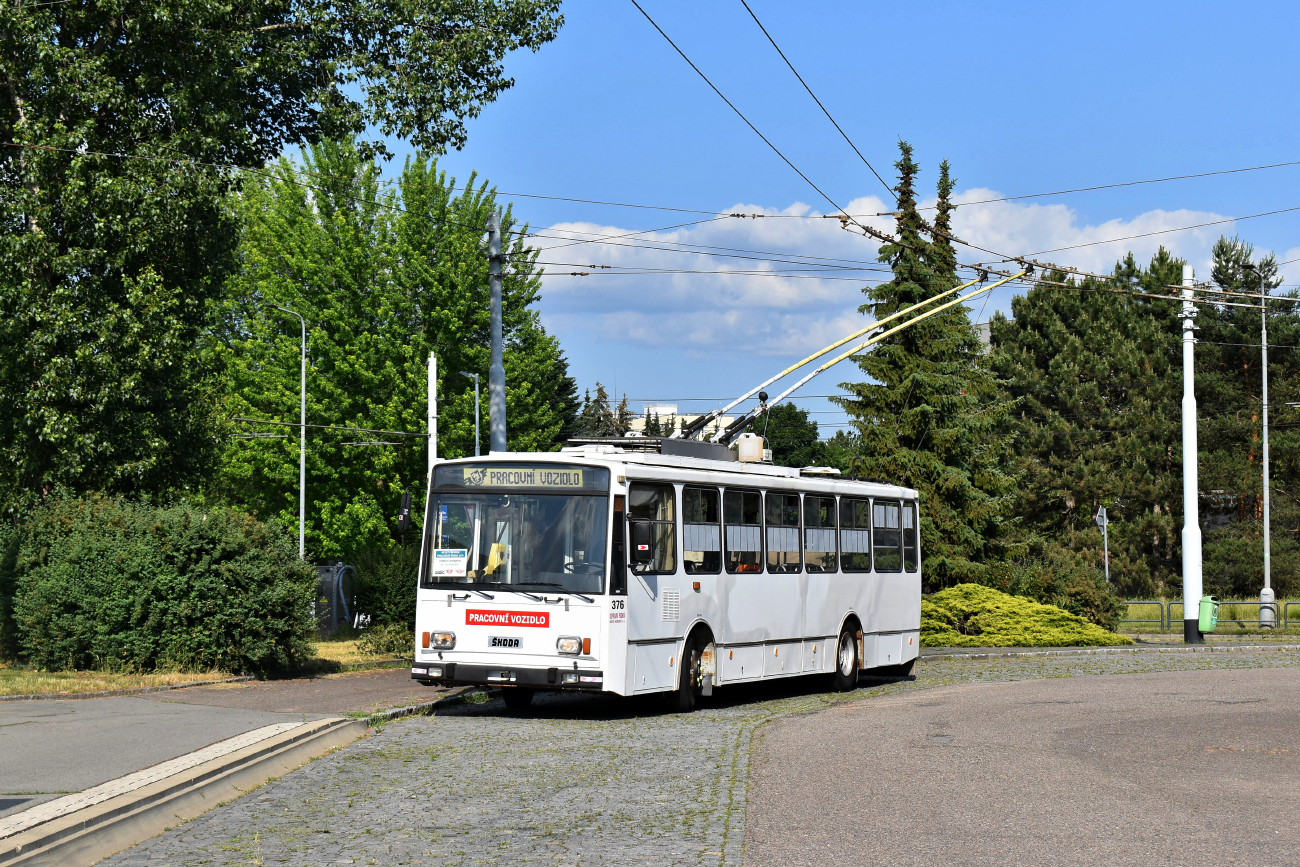Pardubice, Škoda 14Tr13/6M Nr 376; Pardubice — Termination of Škoda 14Tr trolleybuses in Pardubice 1983–2023