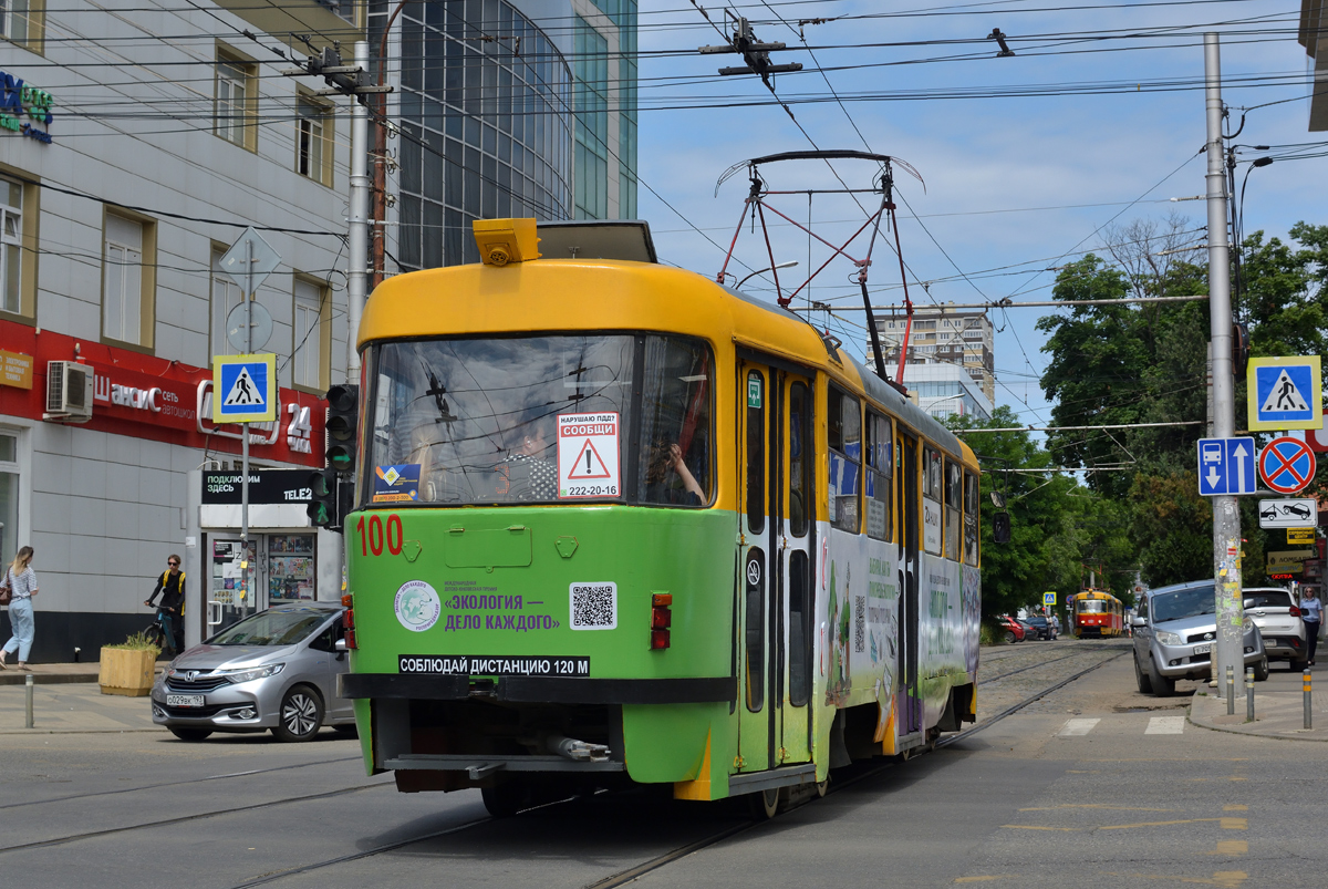 Краснодар, Tatra T3SU № 100