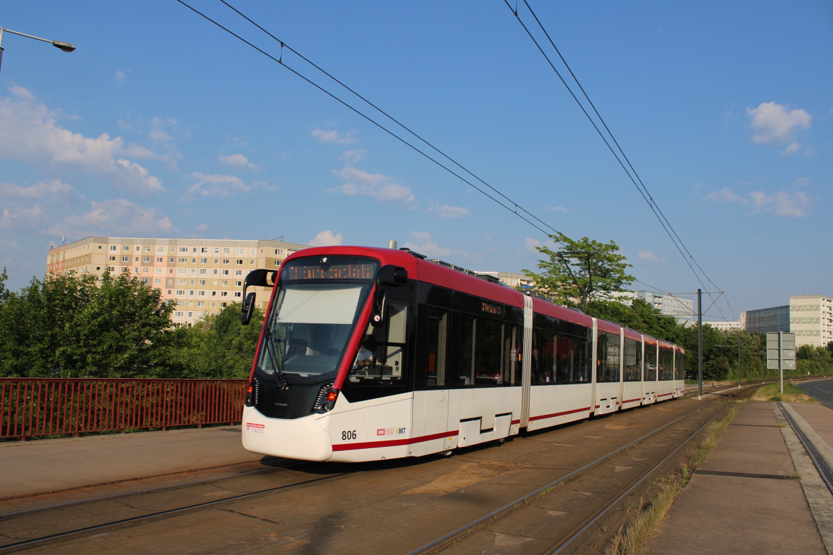 Erfurt, Stadler Tramlink Nr. 806