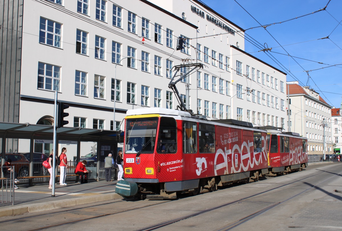 Szczecin, Tatra T6A2M № 233