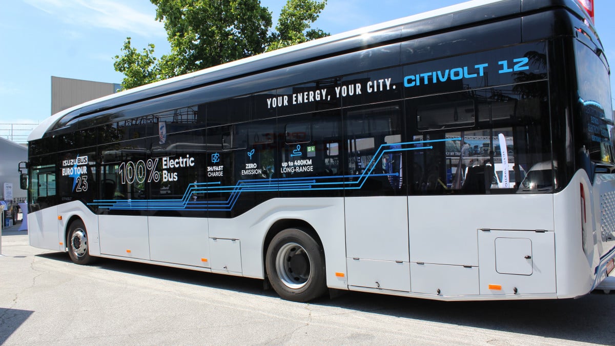 Пловдив, Anadolu Isuzu Citivolt 12 № [Isuzu Citivolt 12]; Пловдив — Международная выставка — 2023