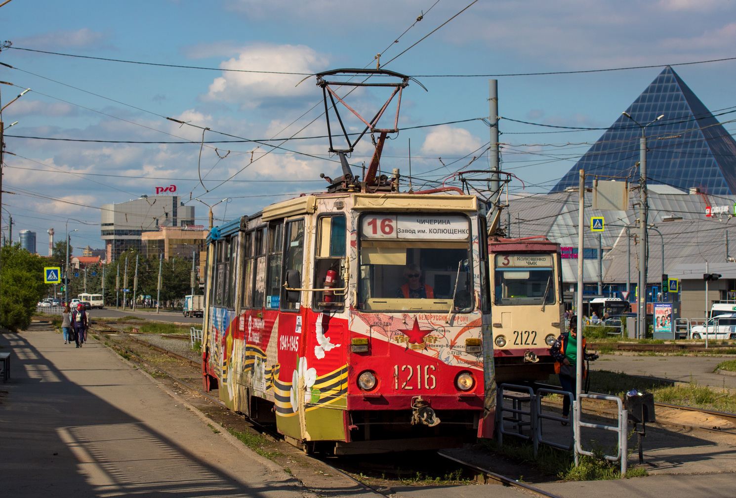 Челябинск, 71-605 (КТМ-5М3) № 1216