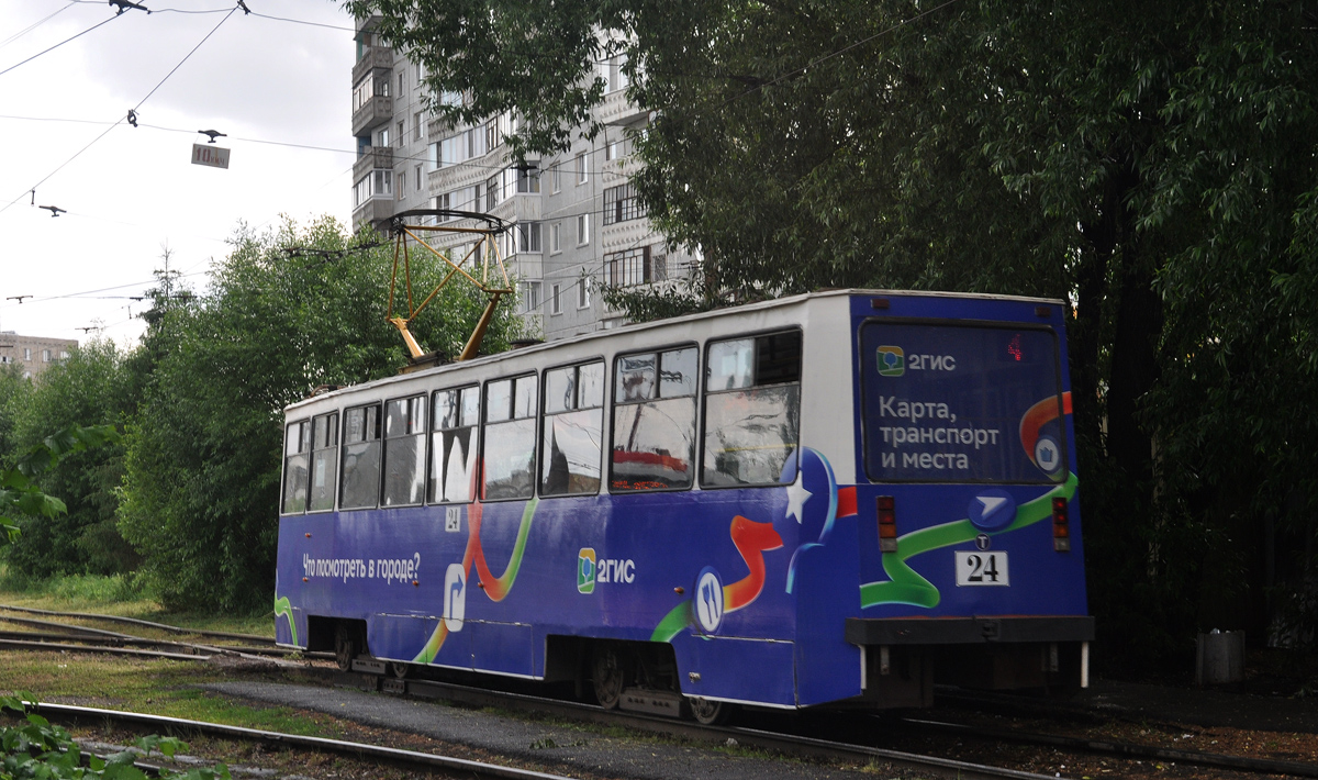 Омск, 71-605ЭП № 24 Омск, 71-605ЭП № 24