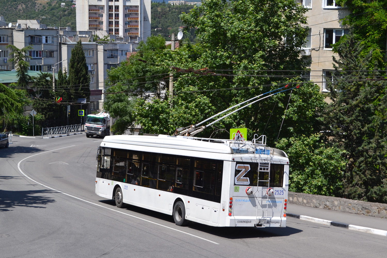 Крымский троллейбус, Тролза-5265.02 «Мегаполис» № 2525