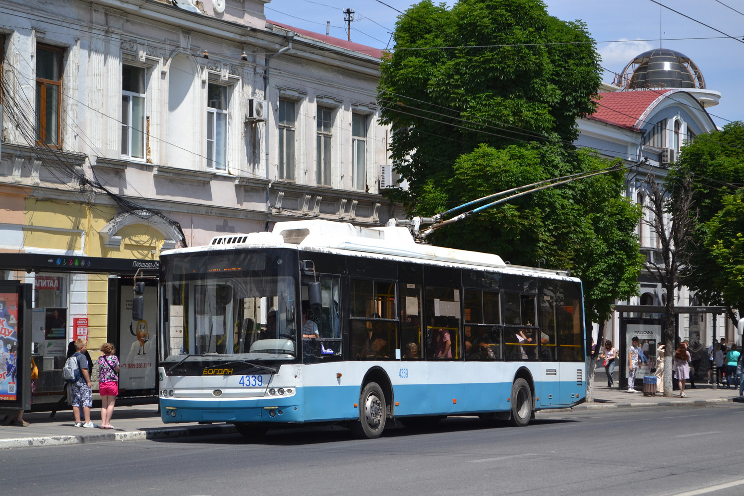 Крымский троллейбус, Богдан Т70110 № 4339