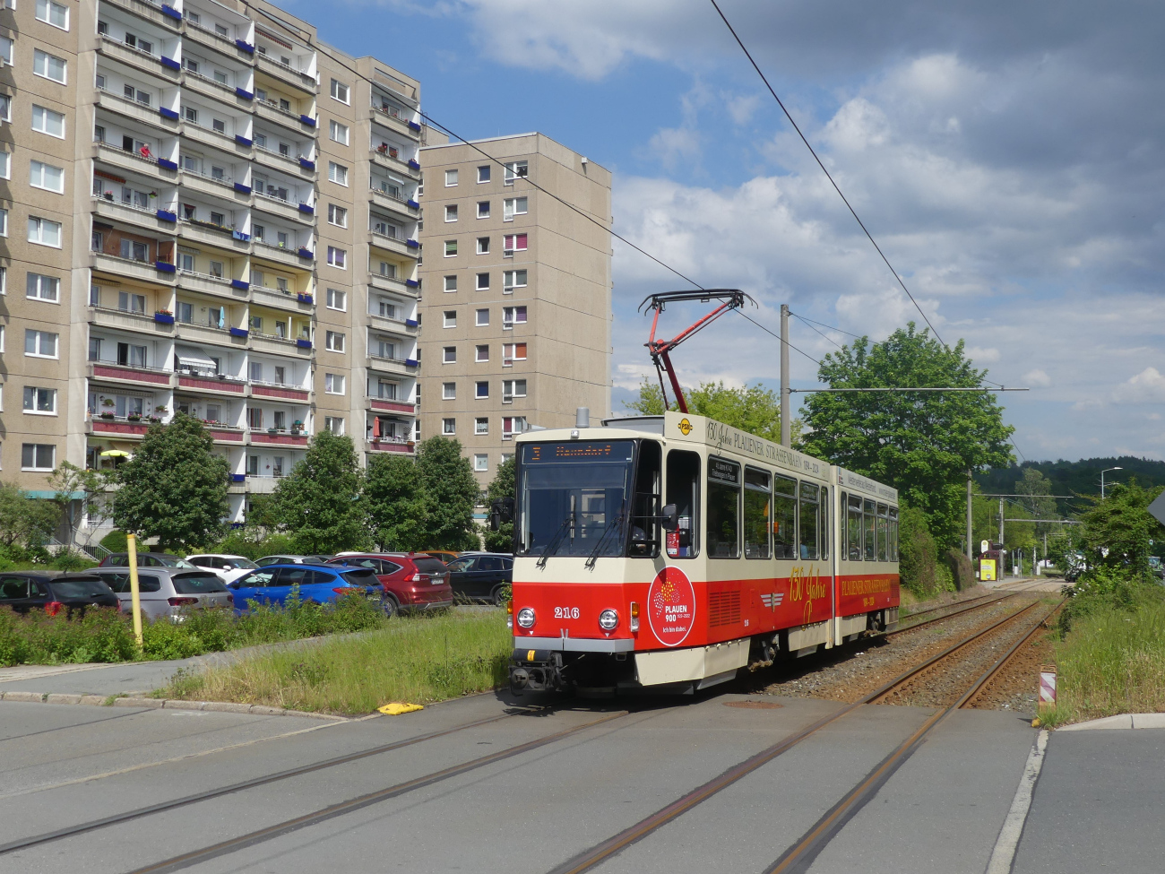 Plauen, Tatra KT4DMC № 216